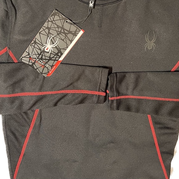 NWT SPYDER  Active Mens ProW Long Sleeve Training Shirt SPM101MS Size Small - Picture 5 of 9